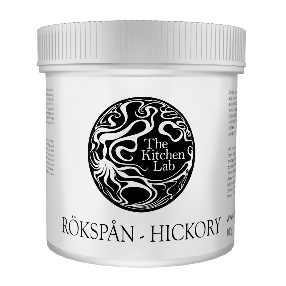Rökspån - The Kitchen Lab - Hickory, 100 g
