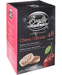 Briketter till rökskåp, Flavor Bisquettes - Bradley Smoker - Körsbär, 48