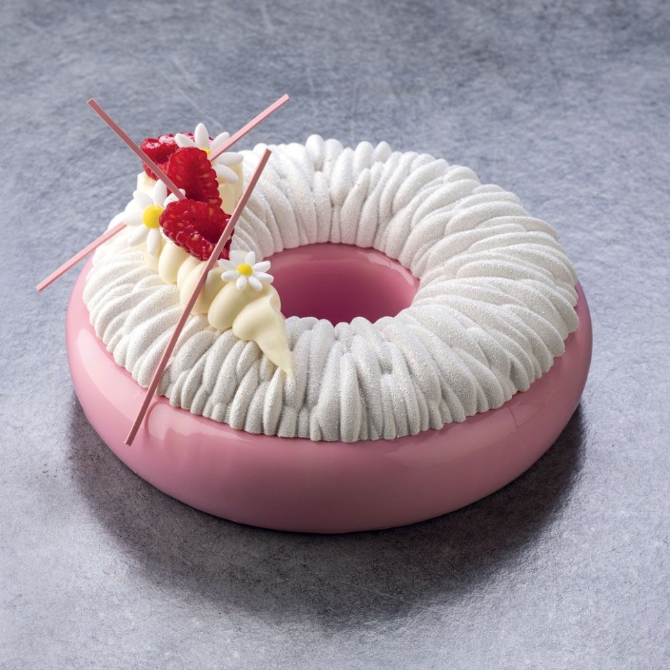 KEYFIVE Lot De 2 Moules à Gâteau Ronds En Silicone 18 Cm – Antiadhésifs, Flexibles Et Faciles à Démouler Pour Cheesecake, Mousse, Quiche Et Desserts