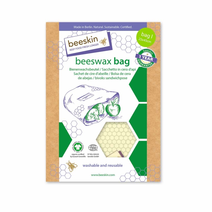 Bivaxduk för flergångsbruk, enstycksförpackning - BeeSkin - Medium