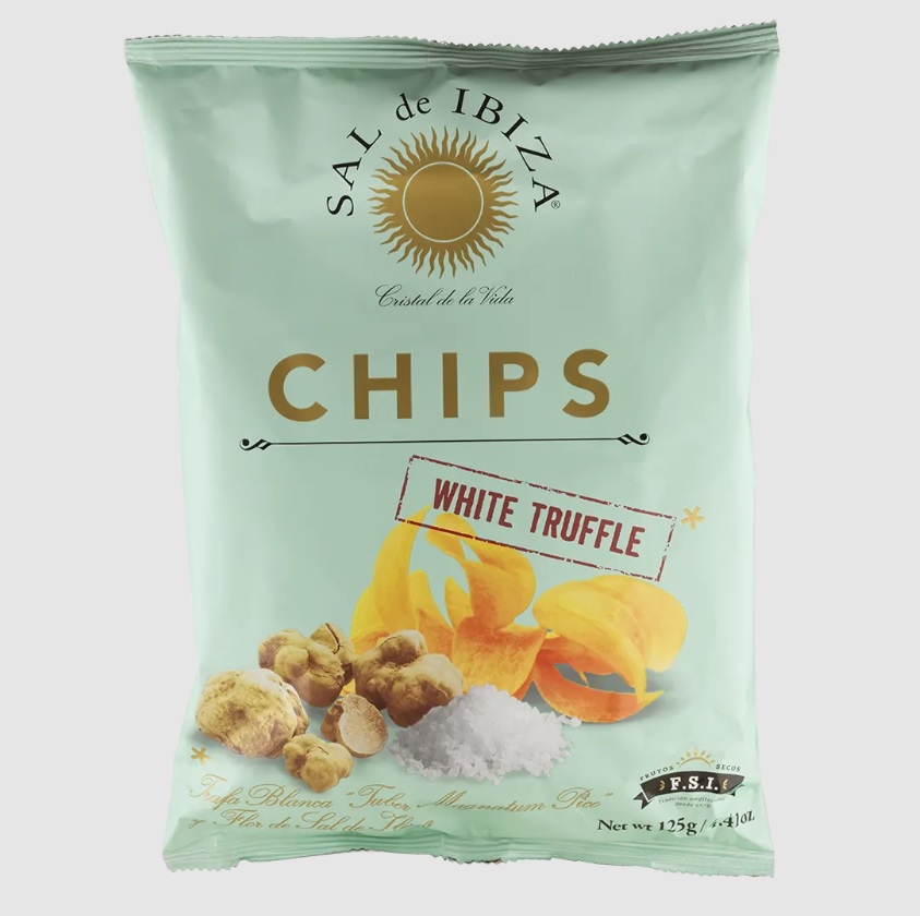Chips white truffle 125g - Sal de Ibiza