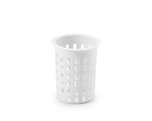 Panier à couverts cylindrique diamètre 110mm hauteur 140mm