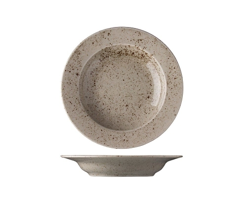 Deep plate, 22 cm, Lifestyle Natural - Lilien