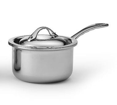 Mini saucepan in stainless steel incl. lid, 0.35L