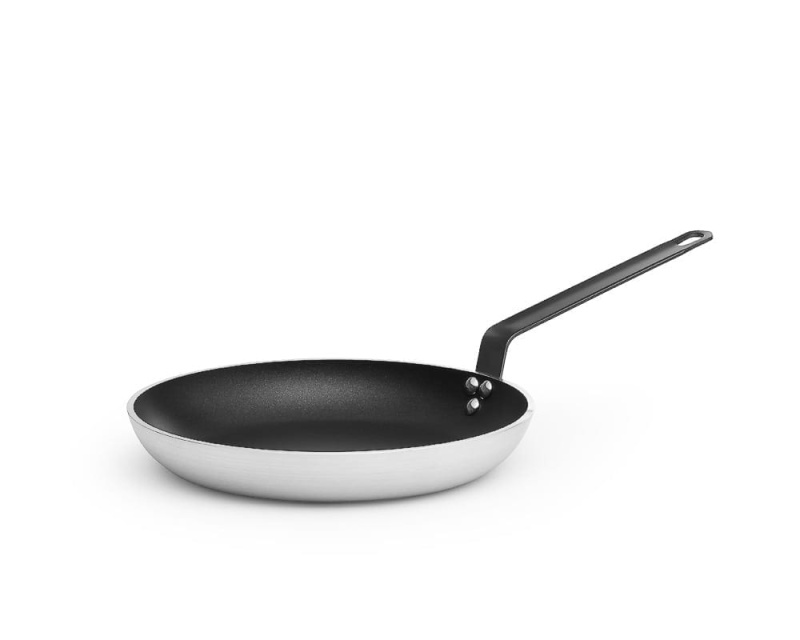 Coated aluminum frying pan, Lyonnaise - Patina