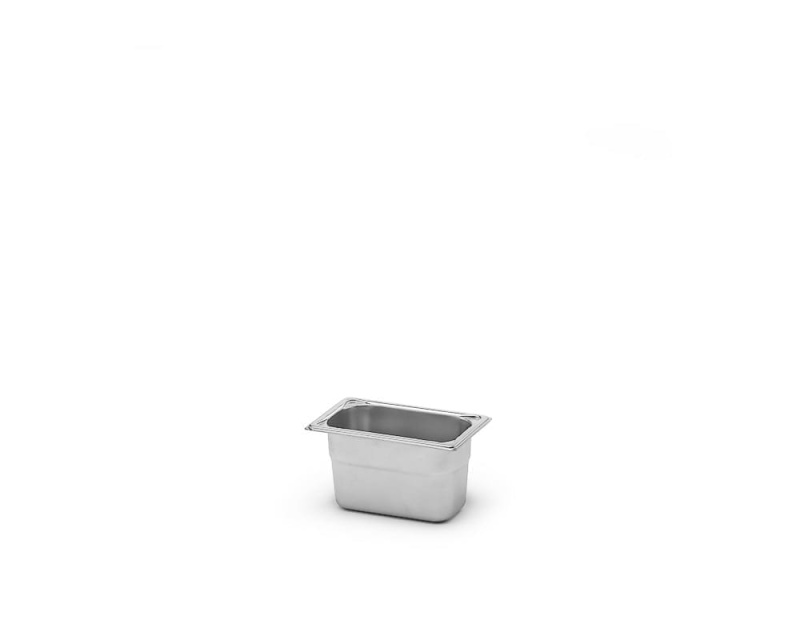 Gastronorm GN1/9, stainless steel - Patina