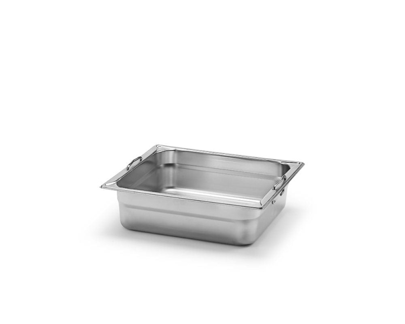 Gastronorm GN2/3, stainless steel with handle - Patina