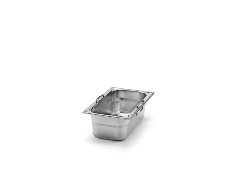 Gastronorm GN1/3, stainless steel with handle - Patina