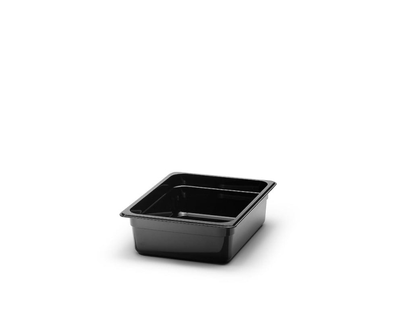 Plastic Gastronorm GN1/2, black - Patina