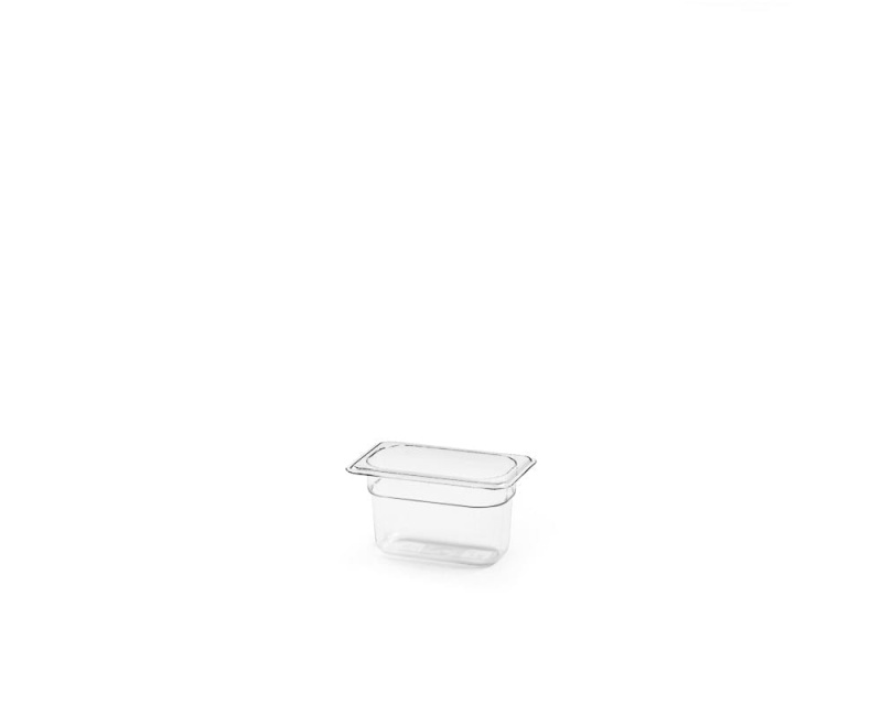 Kunststoffbehälter Gastronorm GN 1/9, transparent - Patina