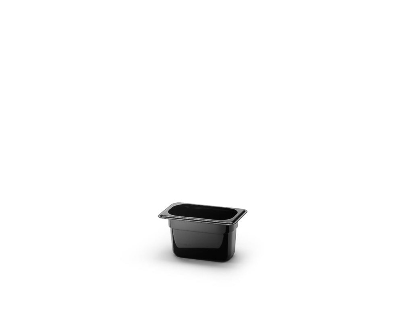 Plastic Gastronorm GN1/9, black - Patina