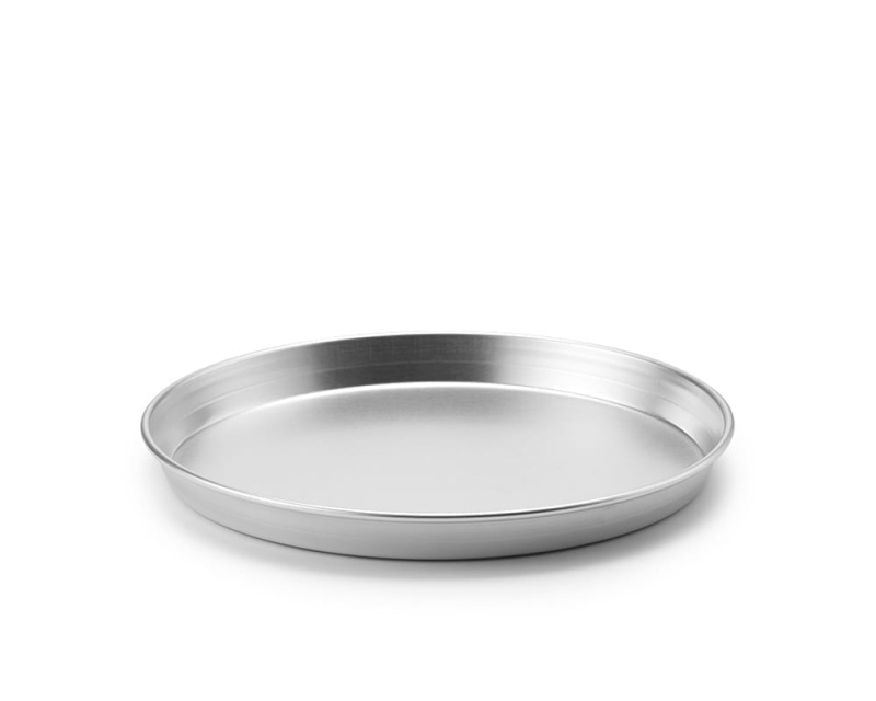 Aluminum seafood platter, straight - Agnelli