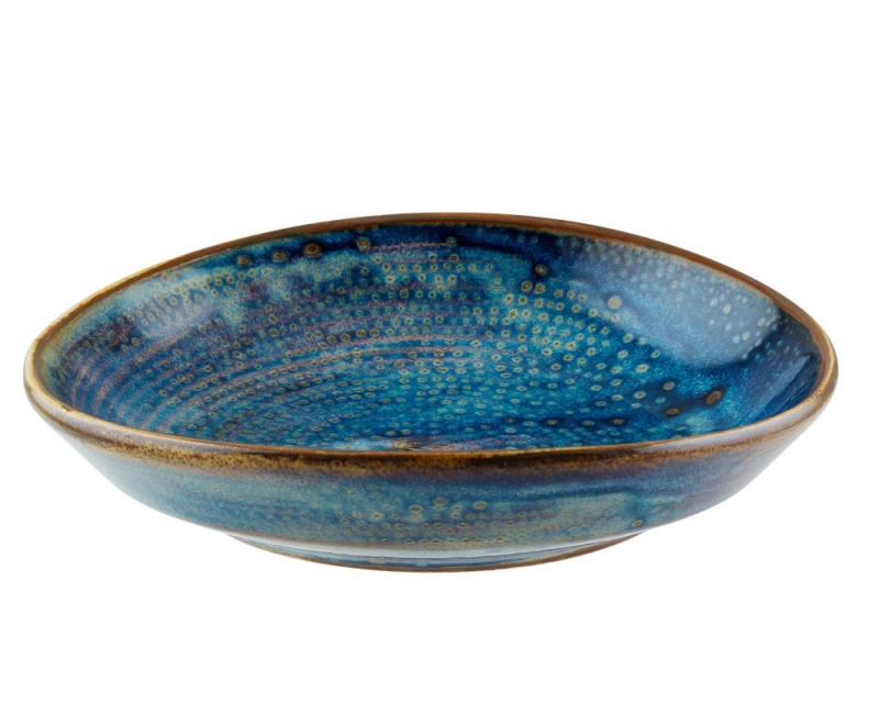 Ovale Schale, Saphir, 14 cm - Bonna