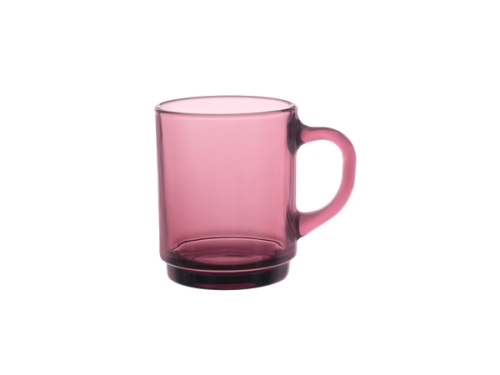 Glass mug 25 cl, Versailles Plum (Purple) - Duralex