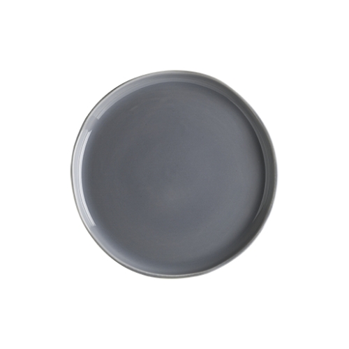 Teller 25 cm, grau, Cras - Bonna