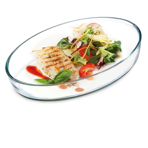 Oval glass oven dish, 35 x 24 cm - Simax