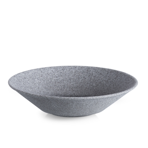 Deep Plate Raw no 1, 27 cm, Gray - Benedikt