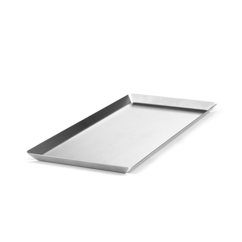 Stainless steel fast food tray, 31 x 15 cm - Sunnex