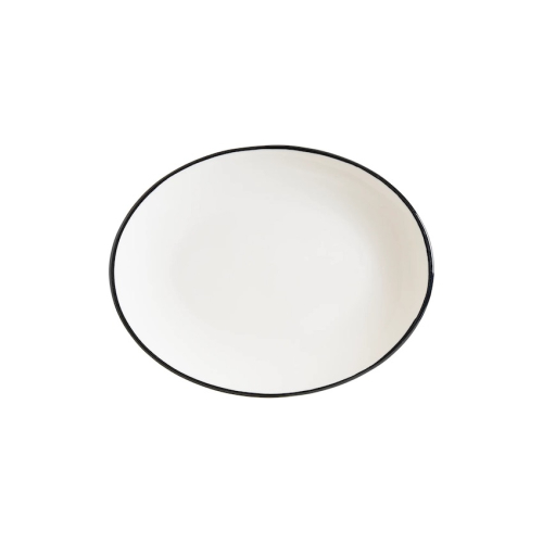 Platter 31 x 24 cm, Gourmet Linea Black - Bonna