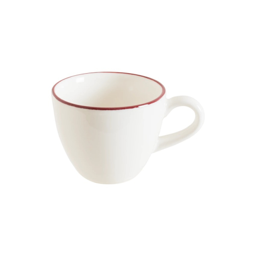 Espresso cup 8cl, Rita Linea Burgundy - Bonna