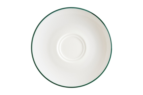 Coffee Saucer 16 cm, Gourmet Linea Green - Bonna