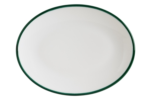 Servierplatte 31 x 24 cm, Moove Linea Green - Bonna
