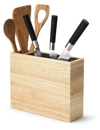 Flexible knife block with extra compartment - Continenta