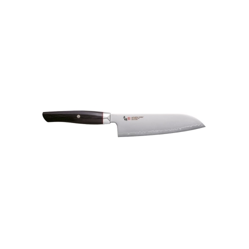 Santoku, 18cm, Revolution Black - Mcusta/Zanmai