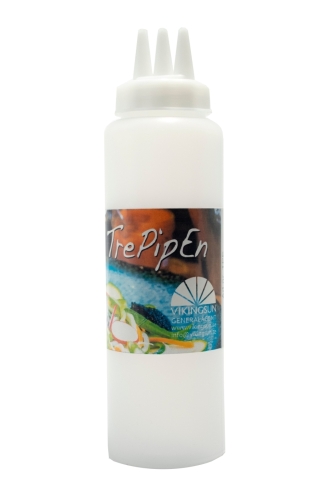 Trepipen, Dressing bottle with 3 pipes, 25cl - Satake