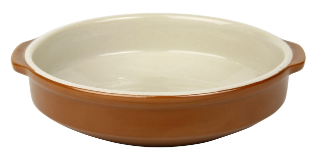 Dish Ø 11cm brown/beige