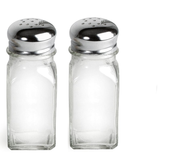 Salt and pepper shakers Square 2 pcs