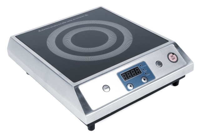 Stainless steel hob, induction - Exxent