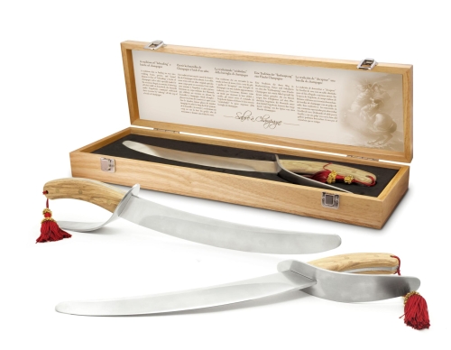 Champagne Sabre in Olive Wood, Hussard - Pulltex
