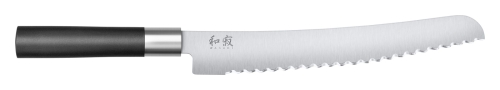 Bread knife 23 cm - KAI Wasabi Black