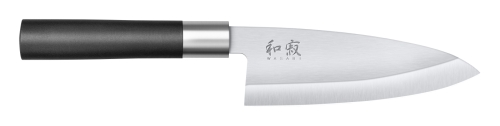 Deba knife 15 cm - KAI Wasabi Black