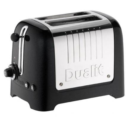 Toaster Lite, 2 slices, Glossy Black - Dualit