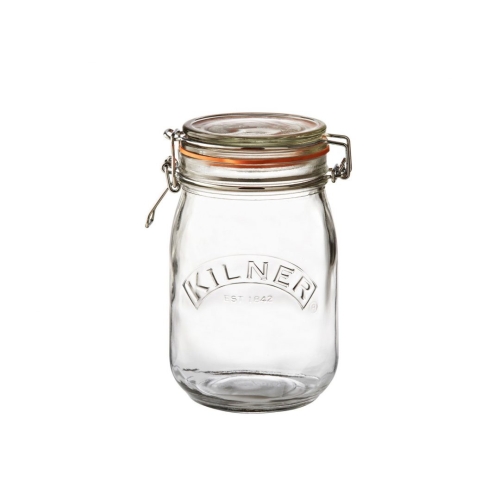 Canning jar with patent lid - Kilner