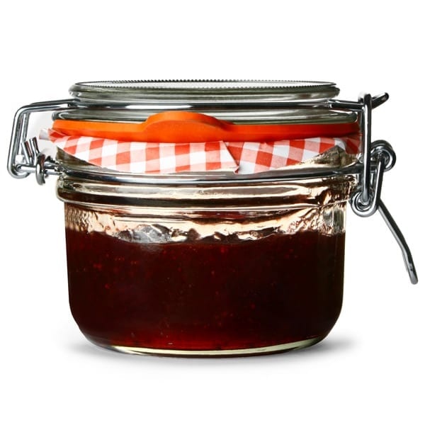 Round jar with lid, 0.125 l - Kilner