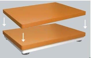 Profboard chopping board 53x32.5 cm (GN 1/1)