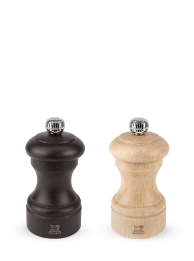 Bistro Salt & Pepper mill set, natural & chocolate - Peugeot