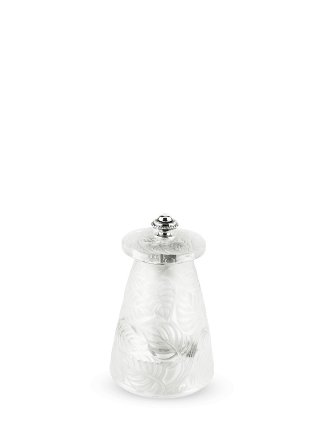 Set with salt and pepper mill, Lalique, 9 cm - Peugeot
