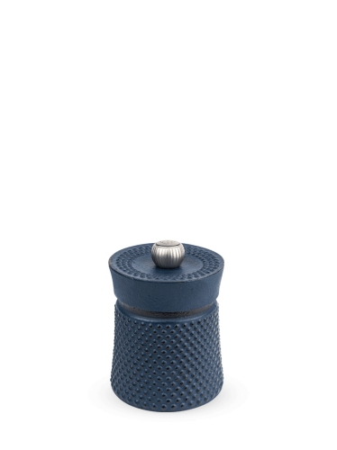 Pepper Mill, 8 cm, Bali, Cast Iron, Blue - Peugeot