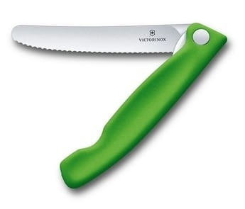 Swiss Classic folding knife, serrated, 11 cm - Victorinox
