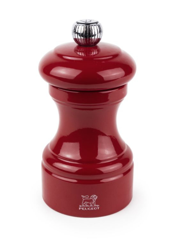 Pfeffermühle, 10 cm, Bistrorama, Rot Lackiert - Peugeot