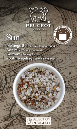 Salzmischung für Mühle, Sun, 135g - Peugeot