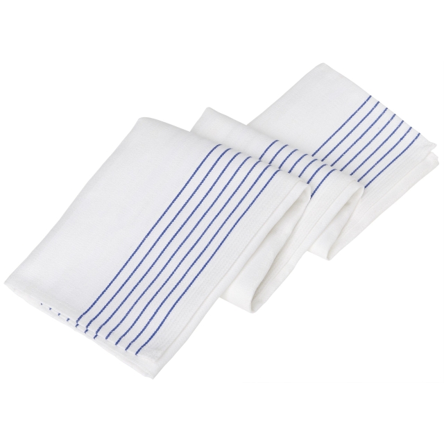 Tablier de chef, 50x90cm. 50/50 % lin/coton, lot de 6