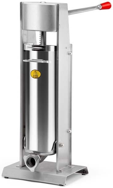 Sausage maker, vertical, stainless, 10 litres - Tre Spade