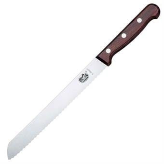 Bread knife 21 cm, wooden handle - Victorinox