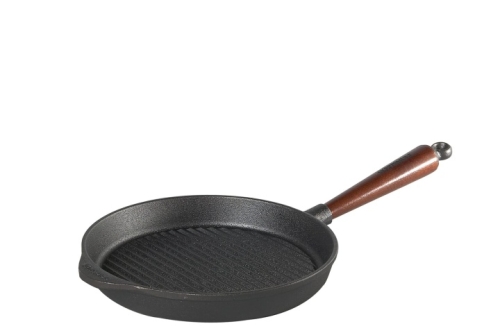 Griddle pan with wooden handle - Skeppshult