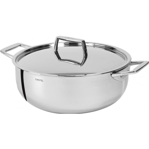 Casserole avec couvercle en inox, CastelPro - Cristel